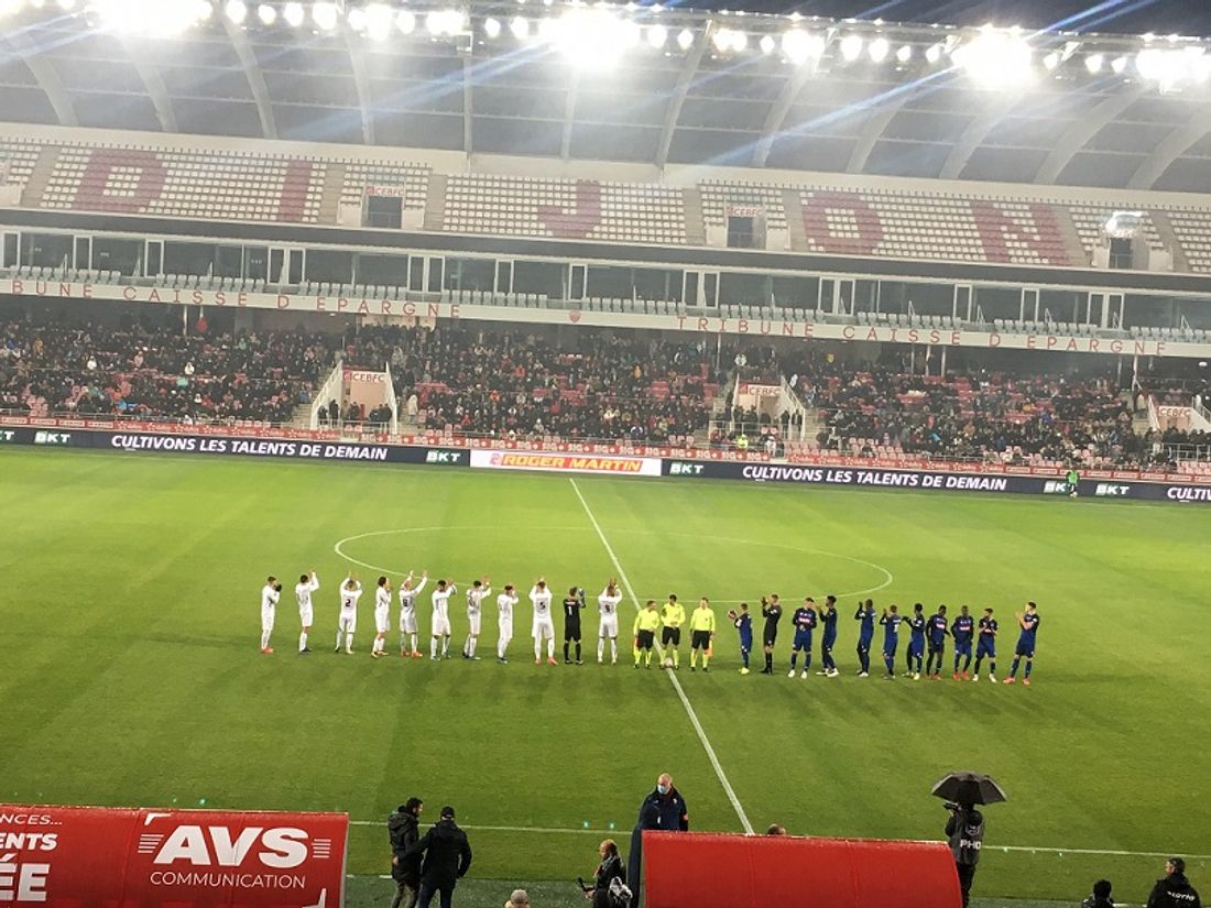 Le DFCO était opposé samedi soir à Saint-Apollinaire au stade Gaston Gérard